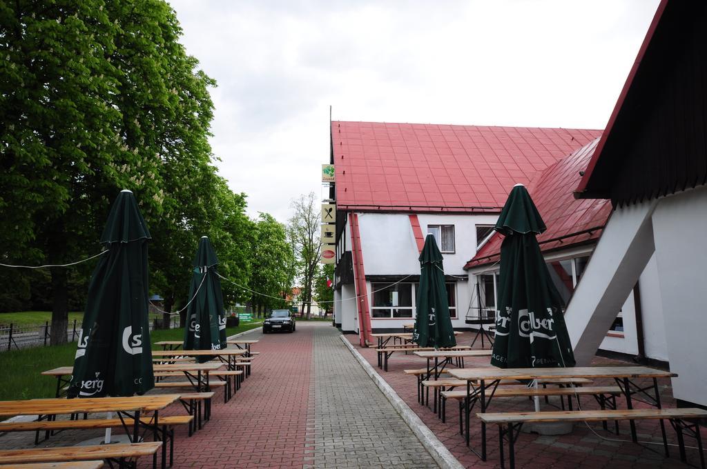 Zajazd Pod Kasztanami Ryn  Exterior foto